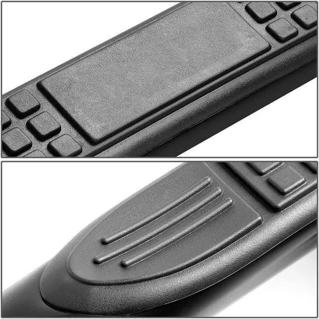 Alt view image 2 of 5 - DNA Motoring STEPB-3-UNI-BK For 1999 to 2011 Silverado Sierra Dodge Ram 1500 2500 3500 Extended Cab Pair Carbon Steel 3" Side Step Nerf Bar Running Board