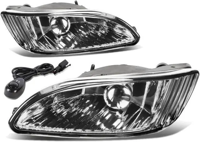 Main image of DNA Motoring FL-T045-CH For 2004 to 2009 Lexus RX330 / RX350 Pair Bumper Driving Fog Lights + Wiring Kit + Switch (Clear Lens) 05 06 07 08
