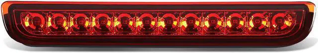 Main image of DNA Motoring 3BL-FJC06-LED-RD For 2007 to 2014 Toyota FJ Cruiser GSJ15W LED 3rd Third Tail Brake Light Rear Stop Lamp Red Housing 08 09 10 11 12 13
