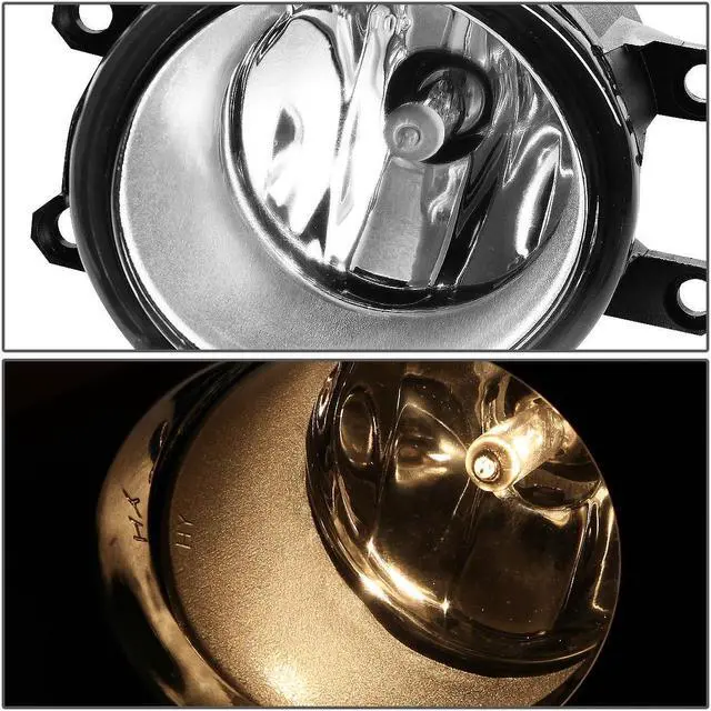 Alt view image 2 of 5 - DNA Motoring FL-ZTL-151-CH For 2011 to 2013 Toyota Corolla E140 Pair Bumper Driving Fog Lights w/Bezel & Switch (Clear Lens) 12