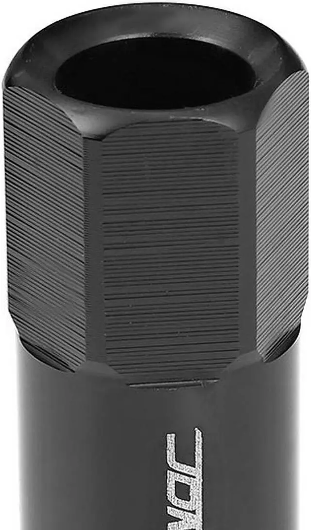 Alt view image 4 of 5 - DNA Motoring LG-T888-125-BK 20-Piece M12 x 1.25 Aluminum Alloy Wheel Lug Nuts + Deep Drive Extension (Black)