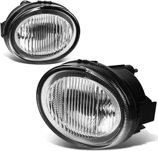 Main image of DNA Motoring FL-ZTL-166-CH For 2002 to 2003 Nissan Maxima A33 Pair Bumper Driving Fog Light Lamp Clear Lens