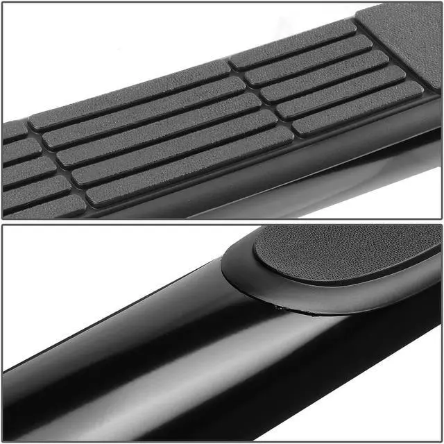 Alt view image 2 of 5 - DNA Motoring STEPB-3-041-BK For 2005 to 2020 Toyota Tacoma Access Cab Carbon Steel 3" Side Step Nerf Bar Running Board Left + Right 06 07 08 09 10 11 12 13