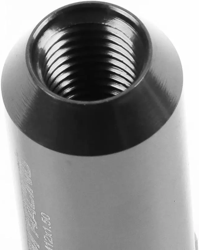 Alt view image 4 of 6 - DNA Motoring LG-T888-15-SL 20-Piece M12 x 1.5 Aluminum Alloy Wheel Lug Nuts+Adapter Key (Silver)