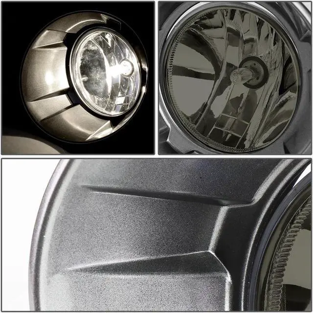 Alt view image 2 of 5 - DNA Motoring FL-ZTL-806-SM For 2010 to 2013 Chevy Camaro Front Bumper Driving Fog Light Lamp Smoked Lens 11 12