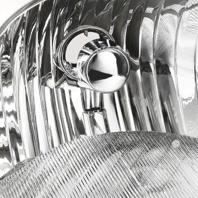 Alt view image 2 of 4 - DNA Motoring HL-OH-027-CH-AM For 2005 to 2010 Chevy Cobalt Pontiac G5 Pursuit OE Style Headlight Chrome Housing Amber Corner Headlamp 06 07 08 09 Left + Right