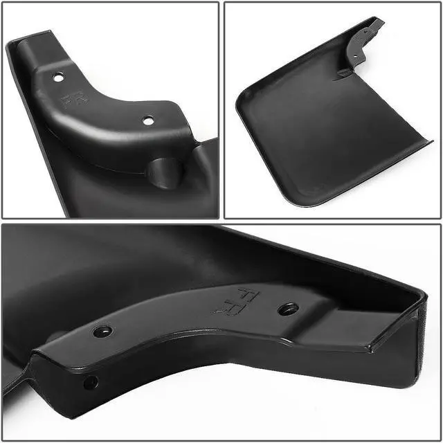 Alt view image 5 of 7 - DNA Motoring WFMK-009 For 2004 to 2014 Ford F150 Without OE Fender Flares 4Pcs Wheel Mud Guard Splash Flaps Kit