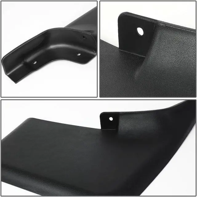 Alt view image 3 of 7 - DNA Motoring WFMK-009 For 2004 to 2014 Ford F150 Without OE Fender Flares 4Pcs Wheel Mud Guard Splash Flaps Kit