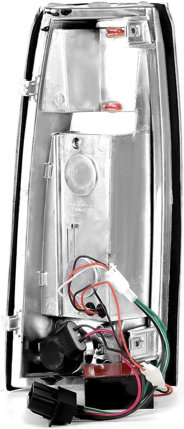 Alt view image 5 of 6 - DNA Motoring TL-C10-LED-3D-CH-SM For 1988 to 2000 Chevy / GMC C / K -Series Pair of 3D LED Tail Brake Light (Chrome Housing Smoked Lens) 91 92 93 94 95 96 97 98 99