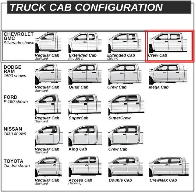Alt view image 6 of 6 - DNA Motoring STEPB-ZTL-8054 For 2007 to 2019 Chevy Silverado / GMC Sierra Crew Cab Aluminum 6" Side Step Nerf Bar Running Board 08 09 10 11 12 13 14 15 16