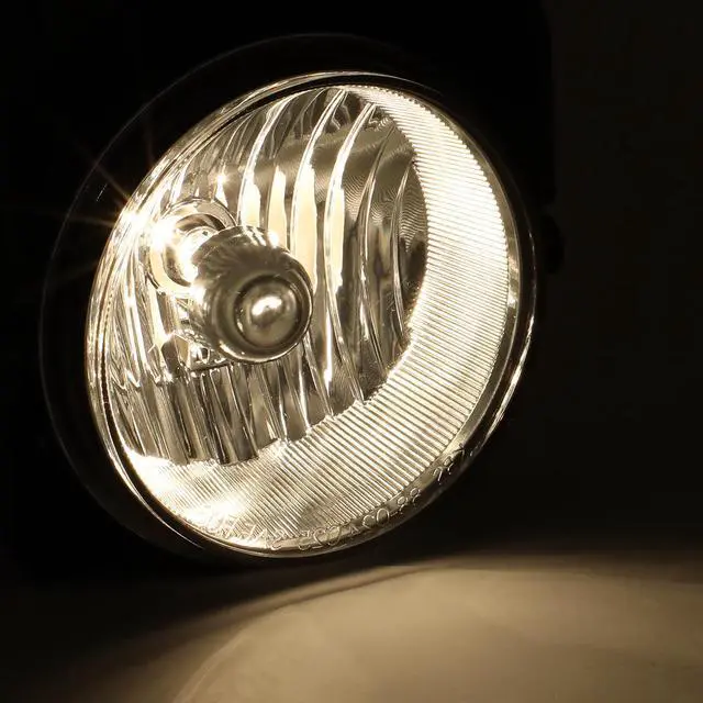 Alt view image 2 of 5 - DNA Motoring FL-OEM-0024R For 2003 to 2004 GMC Sierra Truck 1500 2500 3500 Front Bumper Fog Light Lamp Factory Style Right Side