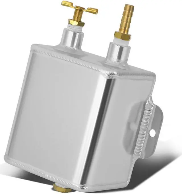 Main image of DNA Motoring TANK-EXP-001 For AT Automatic Transmission Aluminum Fluid/Oil Expansion Tank Bottle Universal
