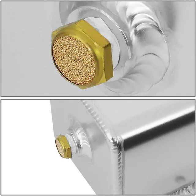 Alt view image 3 of 5 - DNA Motoring TANK-EXP-001 For AT Automatic Transmission Aluminum Fluid/Oil Expansion Tank Bottle Universal