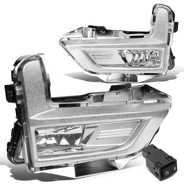 For Nissan Sentra 2016-2019 LED DRL Bezel Light Fog Lamp Wiring Switch Kit – H11 12V