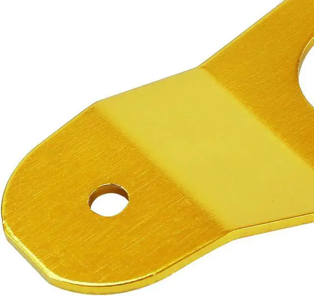 Alt view image 5 of 7 - DNA Motoring RAH-EK-GD GOLD CNC BILLET ALUMINUM RADIATOR STAY MOUNTING BRACKET+WASHER KIT FOR EK DC S2K
