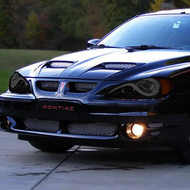 Alt view image 7 of 7 - DNA Motoring HL-HPL-PGAM99-BK-SM-AM For 1999 to 2005 Pontiac Grand Am LED DRL Light Bar Headlight Smoked Housing Amber Corner Headlamp 00 01 02 03 04 Left + Right
