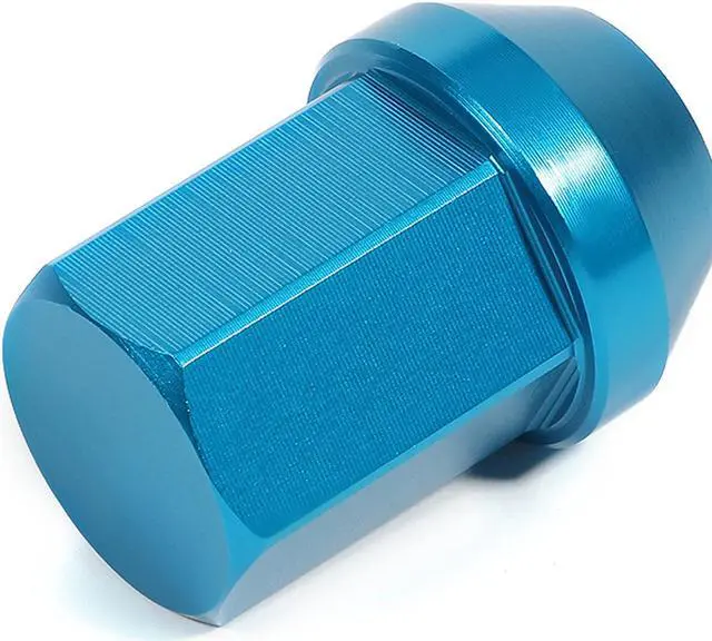 Alt view image 3 of 5 - DNA Motoring LN-ZTL-9018-15-LB 20-Piece M12 x 1.5 Aluminum Alloy Wheel Lug Nuts + Deep Drive Extension (Light Blue)