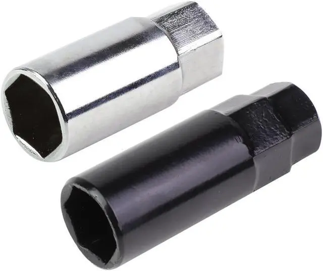 Alt view image 5 of 5 - DNA Motoring LN-ZTL-9028-15-GM 20-Piece M12 x 1.5 Open/Closed End Aluminum Alloy Wheel Lug Nuts + 2 X Deep Drive Extension (Gun Metal)
