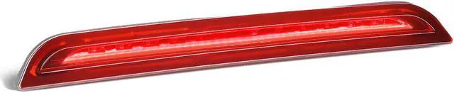Main image of DNA Motoring 3BL-CX5-RD-CH For 2013 to 2016 Mazda CX5 Rear Center Full LED+Light Bar 3rd Third Tail Brake Lamp Red Housing 14 15