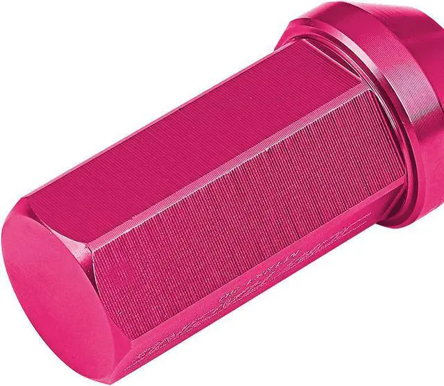 Alt view image 3 of 5 - DNA Motoring LN-ZTL-9019-15-PK 20-Piece M12 x 1.5 Aluminum Alloy Wheel Lug Nuts + Deep Drive Extension (Pink)