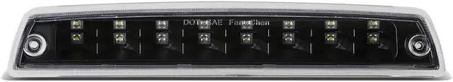 Main image of DNA Motoring 3BL-DRAM94-LED-BK For 1994 to 2002 Dodge RAM Truck 1500 2500 3500 Dual Row LED 3rd Tail Brake Light w/Cargo Lamp Black Housing 95 96 97 98 99 00 01