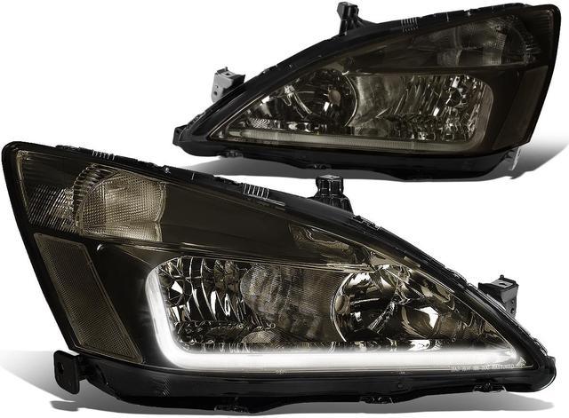 DNA Motoring HL-LB-HA03-SM-CL1 For 2003 to 2007 Honda Accord LED