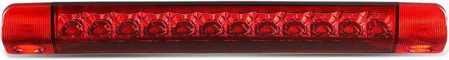 Main image of DNA Motoring 3BL-4RUNNER10-LED-RD For 2010 to 2016 Toyota 4Runner Highlander Prius C Sienna LED 3rd Third Tail Brake Light Stop Lamp Red Housing 11 12 13 14 15