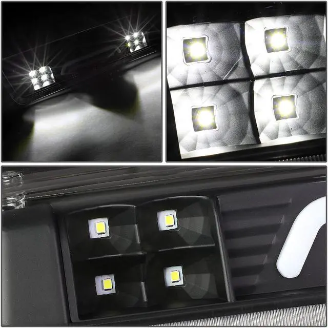 Alt view image 4 of 6 - DNA Motoring 3BL-F15004-3D-LED-BK For 2004 to 2010 Ford F150 Explorer Sport Trac Lincoln Mark LT 3D LED Bar 3rd Third Tail Brake Light w/Cargo Lamp Black Housing 05 06 07 08 09