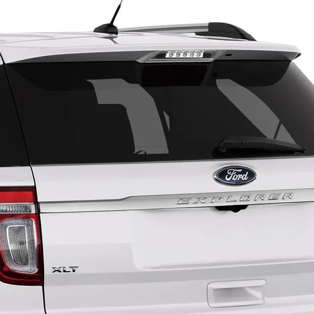 Alt view image 5 of 6 - DNA Motoring 3BL-FEXP11-LED-CH For 2011 to 2015 Ford Explorer U502 LED 3rd Third Tail Brake Light Rear Stop Lamp Chrome Housing 12 13 14