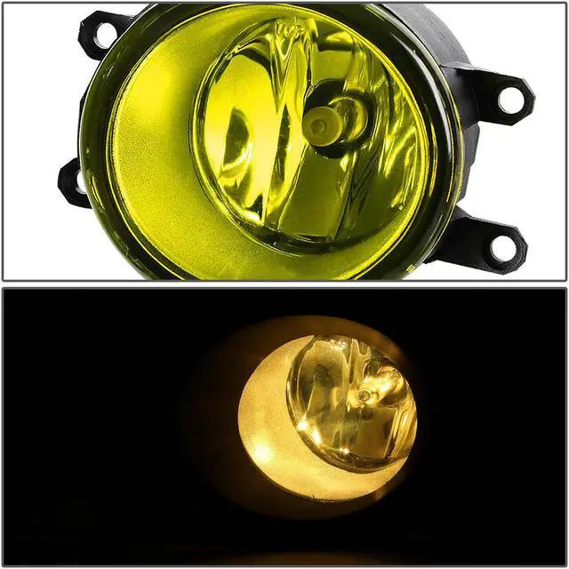 Alt view image 2 of 6 - DNA Motoring FL-ZTL-151-AM For 2011 to 2013 Toyota Corolla E140 Pair Bumper Driving Fog Lights w/Bezel & Switch (Amber Lens) 12