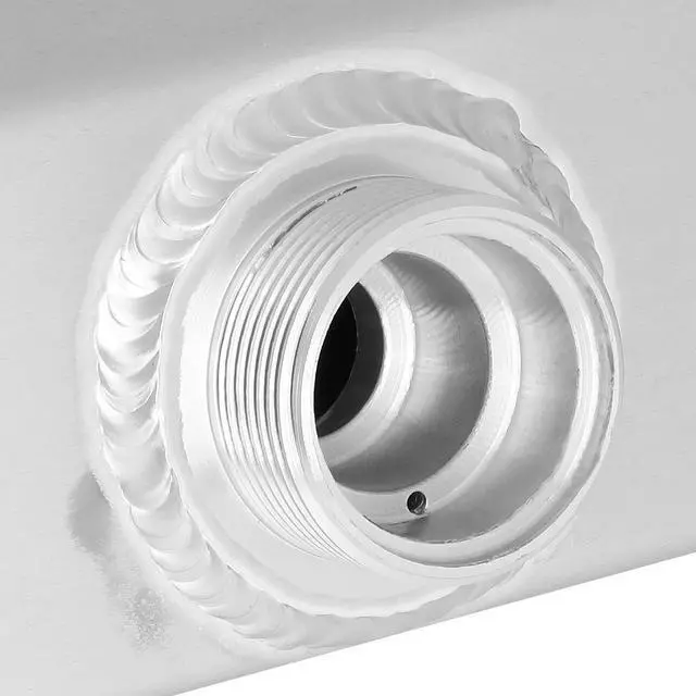 Alt view image 3 of 5 - DNA Motoring TANK-COL-011 For 2015 to 2018 Ford Mustang Aluminum Radiator Coolant Expansion Overflow Tank Bottle