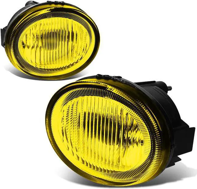 Main image of DNA Motoring FL-ZTL-166-AM For 2002 to 2003 Nissan Maxima A33 Pair Bumper Driving Fog Light Lamp Amber Lens
