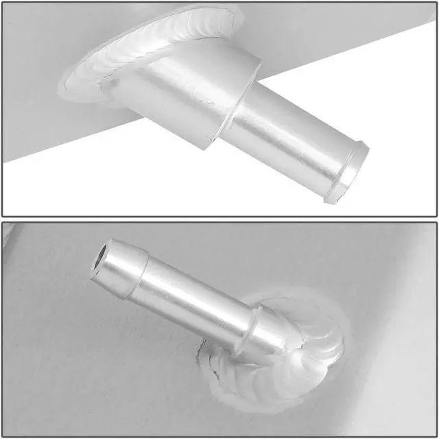 Alt view image 4 of 5 - DNA Motoring TANK-COL-011 For 2015 to 2018 Ford Mustang Aluminum Radiator Coolant Expansion Overflow Tank Bottle