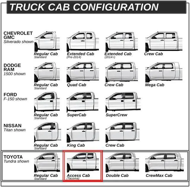 Alt view image 5 of 5 - DNA Motoring STEPB-3-041-BK For 2005 to 2020 Toyota Tacoma Access Cab Carbon Steel 3" Side Step Nerf Bar Running Board Left + Right 06 07 08 09 10 11 12 13