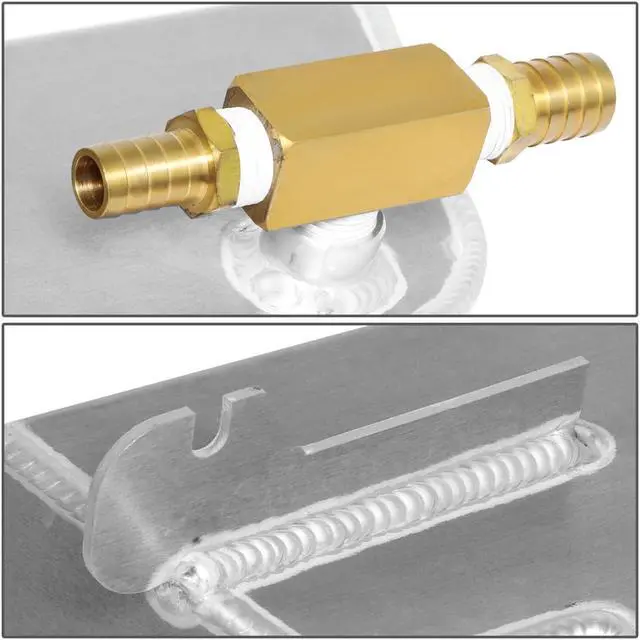 Alt view image 4 of 5 - DNA Motoring TANK-COL-002 For 1997 to 2004 Chevy Corvette Aluminum Coolant Expansion Recovery Overflow Tank 98 99 00 01 02 03