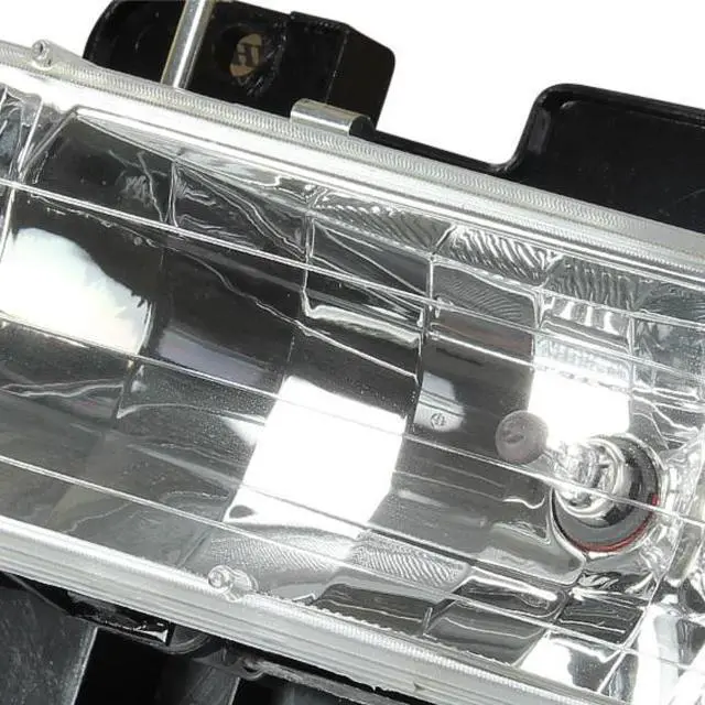 Alt view image 5 of 5 - DNA Motoring HL-OH-C10-CH For 1988 to 1998 Chevy GMC C/K-Series/Blazer Tahoe Yukon Headlight Chrome Housing Headlamp GMT400 89 90 91 92 93 94 95 96 97