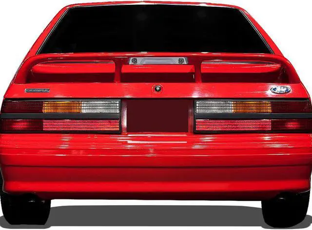 Alt view image 6 of 6 - DNA Motoring 3BL-FM87-3D-LED-CH For 1987 to 1993 Ford Mustang GT / Cobra Hatchback w/Spoiler Rear Center 3D LED Bar Third 3rd Tail Brake Light Chrome Housing 88 89 90 91 92