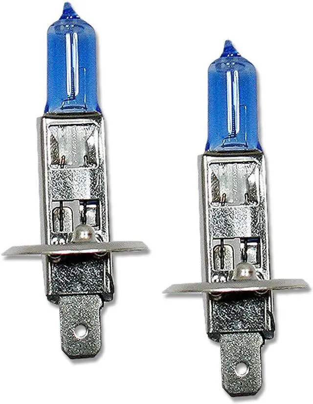 Main image of DNA Motoring LB-DT-H4-WH H4 12V/27W 5000K Xenon Halogen Headlight Light Bubs (White)