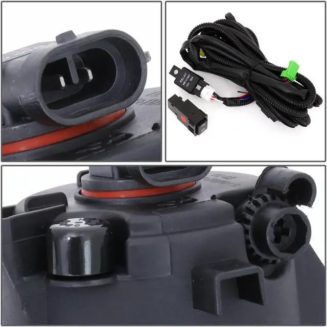 Alt view image 5 of 7 - DNA Motoring FL-ZTL-302-AM For 2016 to 2018 Nissan Altima 4-Door Pair Amber Lens Front Driving Fog Light Lamps w/Bezel Cover+Switch 17