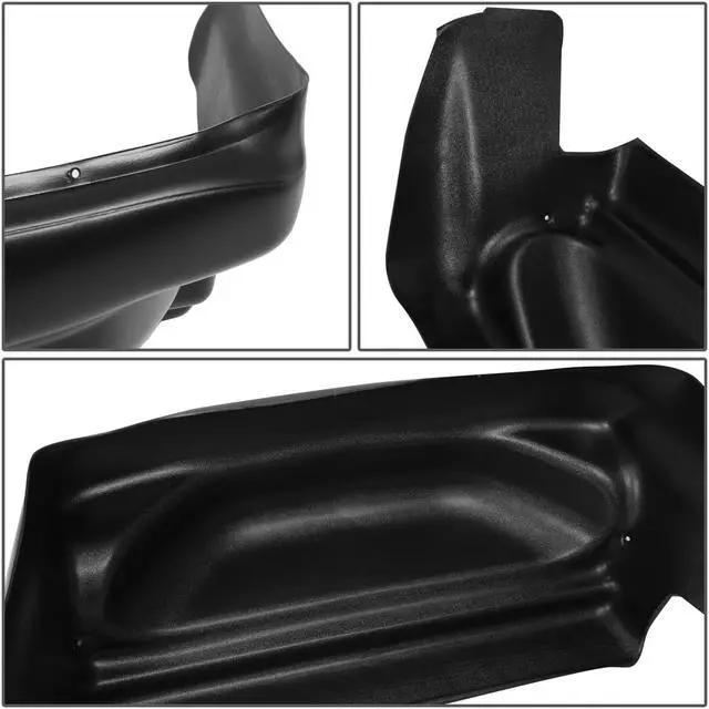 Alt view image 4 of 7 - DNA Motoring ZTL-Y-0041 For 2007 to 2014 Chevy Silverado GMC Sierra 1500 / 2500 HD / 3500 HD Pair Rear Wheel Well Guards Inner Fender Mud Flaps 08 09 10 11 12 13