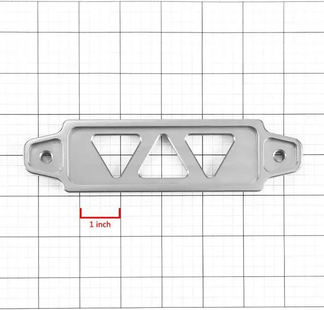 Alt view image 7 of 7 - DNA Motoring BATT-SHORT-SL 145mm/170mm Billet Aluminum Battery Tie Down Mount Bracket (SIlver)