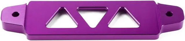 Alt view image 6 of 7 - DNA Motoring BATT-SHORT-PP 145mm/170mm Billet Aluminum Battery Tie Down Mount Bracket (Purple)