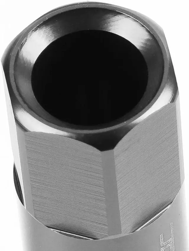 Alt view image 3 of 6 - DNA Motoring LG-T888-15-SL 20-Piece M12 x 1.5 Aluminum Alloy Wheel Lug Nuts+Adapter Key (Silver)