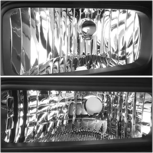 Alt view image 2 of 6 - DNA Motoring OEM-HL-0025-L For 2005 to 2007 Ford F250 F350 F450 F550 Super Duty Pair Factory Style Headlight Lamp Assembly Left / Driver Side 06 Black FO2502217 FO2502217