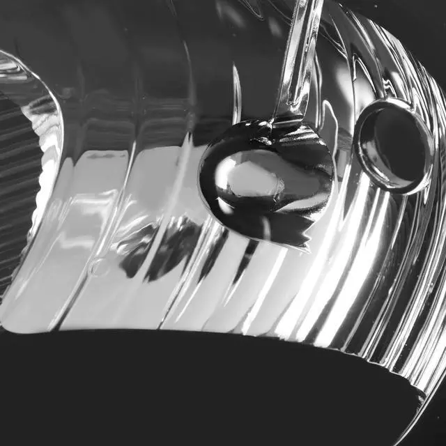 Alt view image 2 of 5 - DNA Motoring HL-OH-PGPR04-BK-AM For 2004 to 2008 Pontiac Grand Prix Pair OE Style Headlight Black Housing Amber Corner Headlamps 7th gen FT1 GT2 GTP 05 06 07 Left + Right