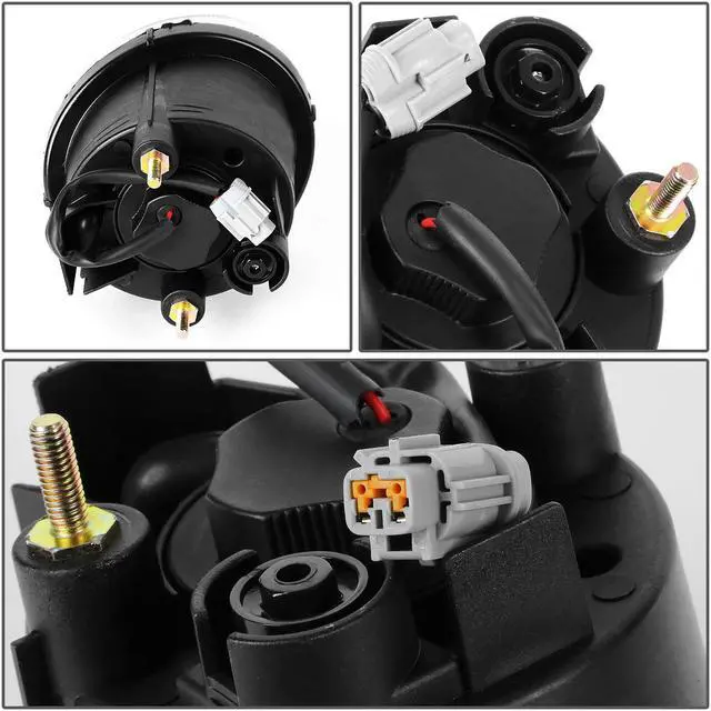 Alt view image 4 of 5 - DNA Motoring FL-ZTL-166-CH For 2002 to 2003 Nissan Maxima A33 Pair Bumper Driving Fog Light Lamp Clear Lens