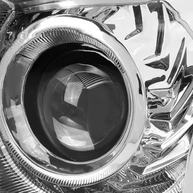 Alt view image 3 of 7 - DNA Motoring HL-OH-NA13-CH-AM For 2013 to 2015 Nissan Altima Pair Chrome Housing Amber Side Projector Headlight Headlamps 14 Left + Right