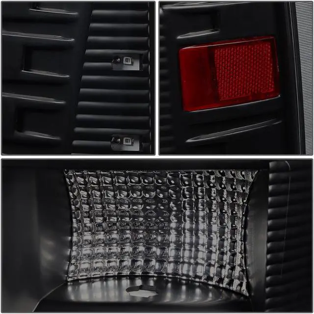 Alt view image 4 of 7 - DNA Motoring TL-DRAM09-LED-3D-BK-SM-G2 For 2009 to 2017 Dodge Ram 1500 / 2500 / 3500 Black Housing Smoked Lens 3D LED Tail Lights