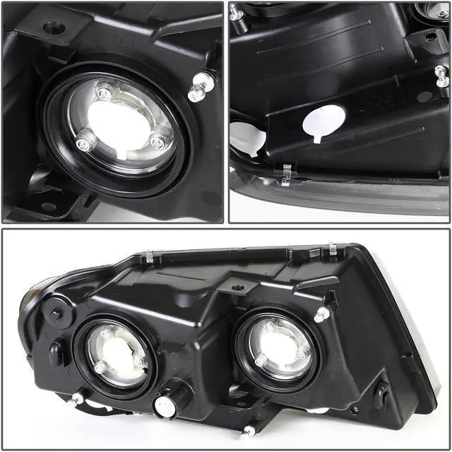 Alt view image 4 of 5 - DNA Motoring OEM-HL-0021-L For 1999 to 2004 Jeep Grand Cherokee WJ 1PC Factory Style Headlight Headlamp Assembly Left / Driver Side 00 01 02 03 CH2502120