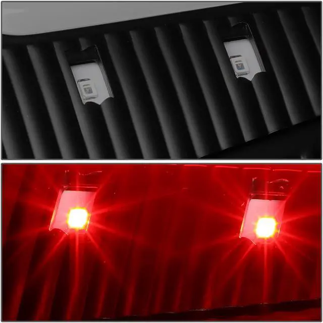 Alt view image 5 of 7 - DNA Motoring TL-DRAM09-LED-3D-BK-SM-G2 For 2009 to 2017 Dodge Ram 1500 / 2500 / 3500 Black Housing Smoked Lens 3D LED Tail Lights